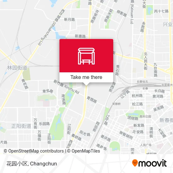 花园小区 map