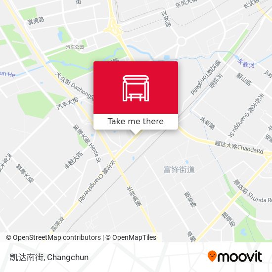 凯达南街 map