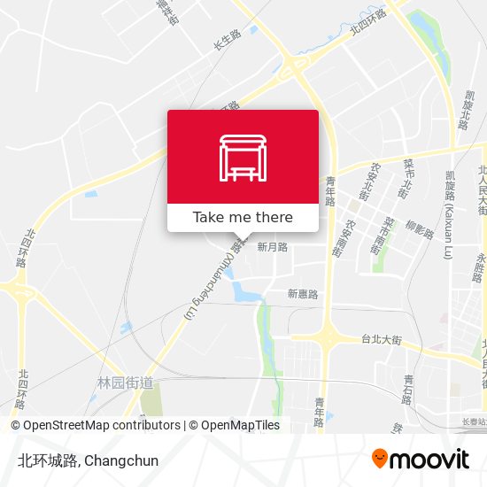 北环城路 map