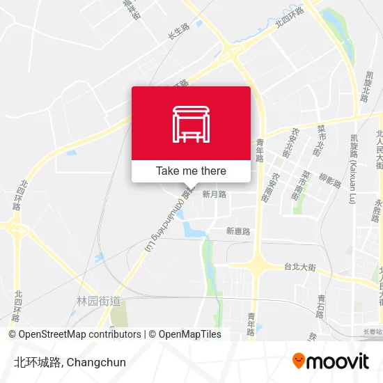 北环城路 map