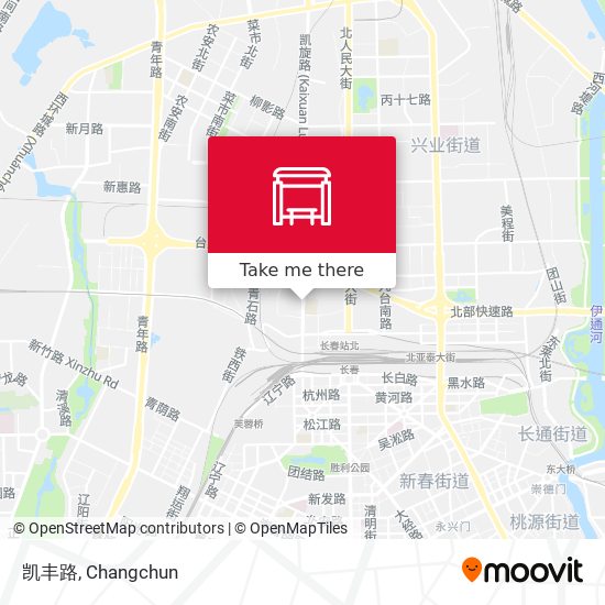 凯丰路 map