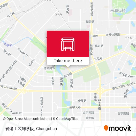 省建工装饰学院 map