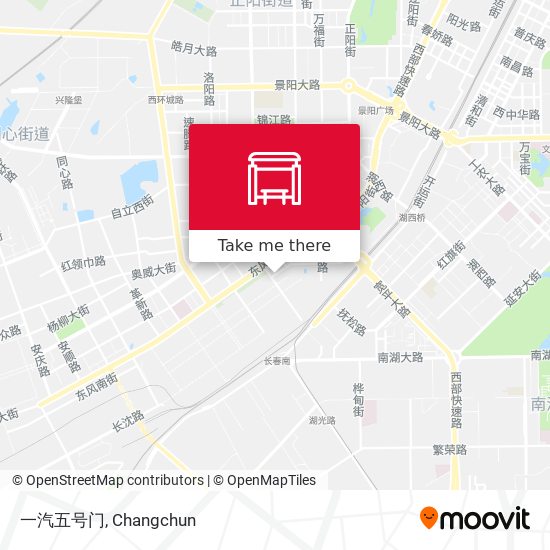 一汽五号门 map