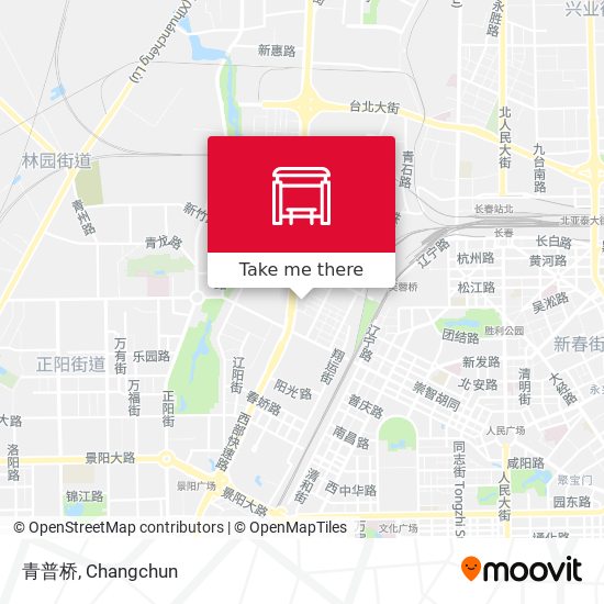 青普桥 map