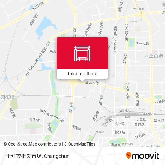 干鲜菜批发市场 map