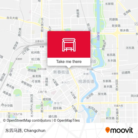 东四马路 map