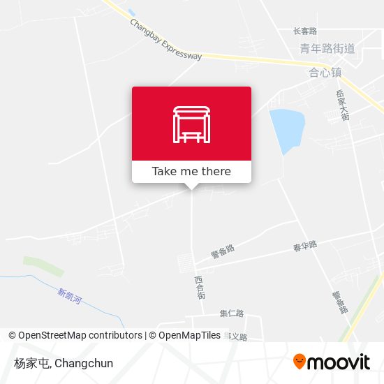 杨家屯 map