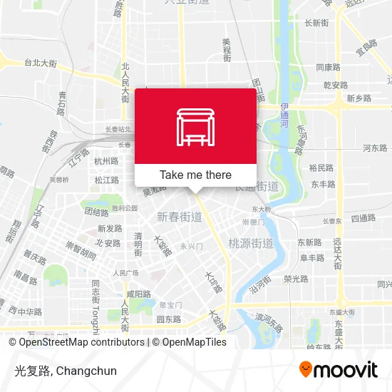光复路 map