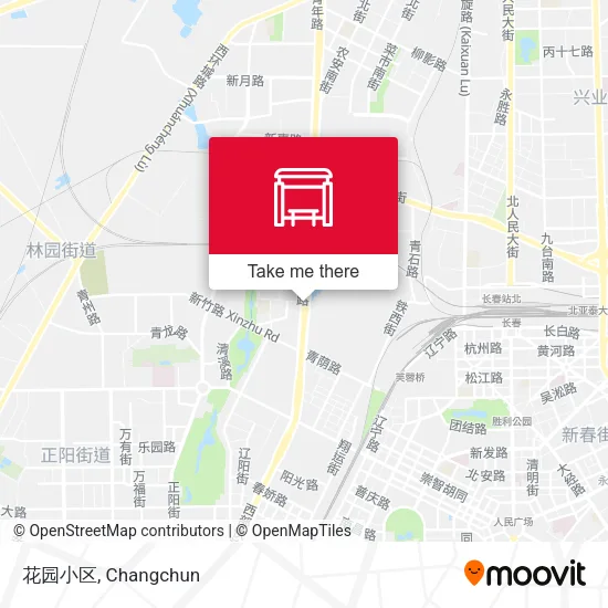 花园小区 map
