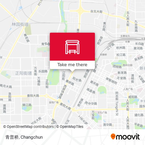 青普桥 map