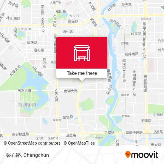 磐石路 map
