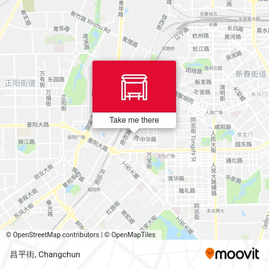 昌平街 map