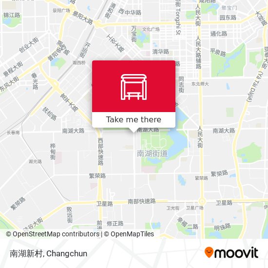 南湖新村 map