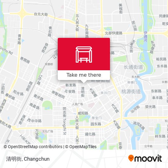 清明街 map