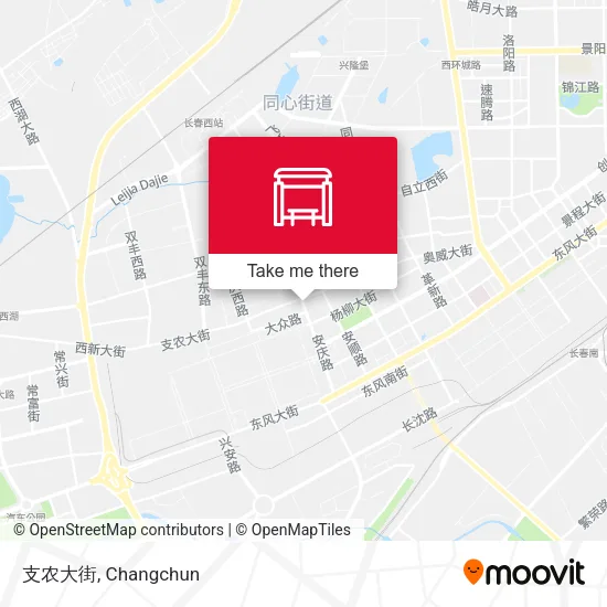 支农大街 map