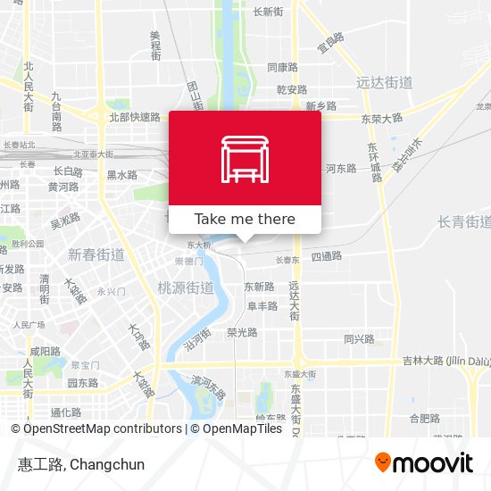 惠工路 map