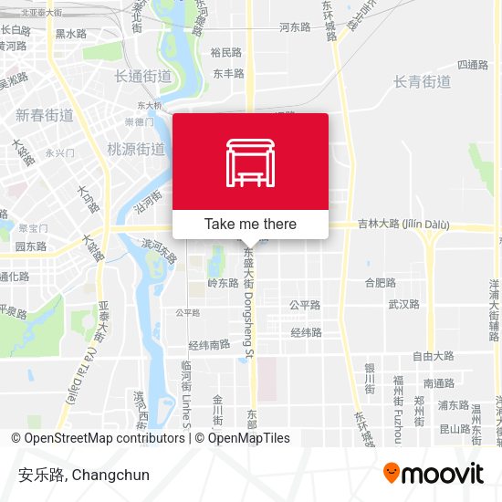 安乐路 map