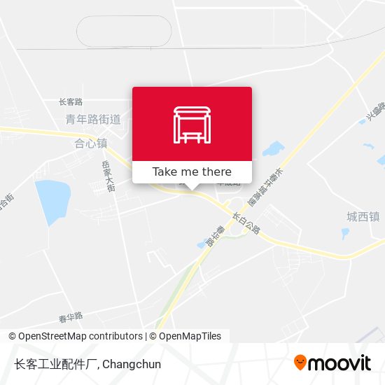 长客工业配件厂 map