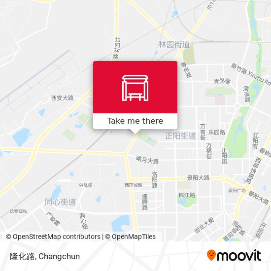 隆化路 map