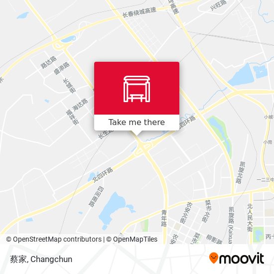 蔡家 map