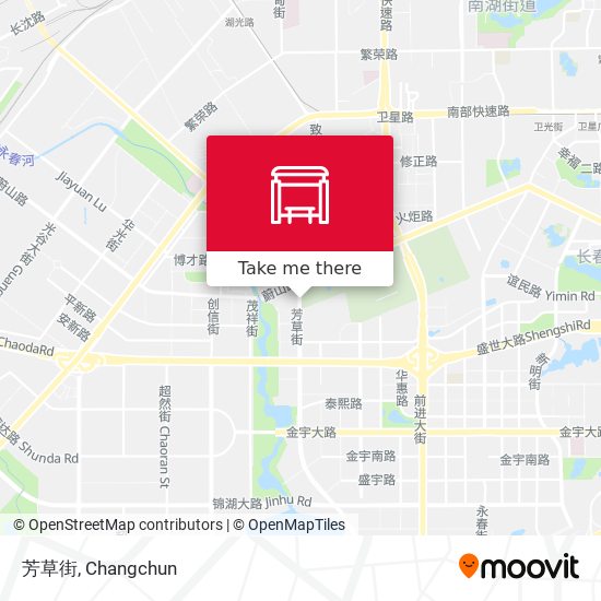 芳草街 map