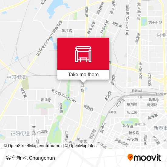 客车新区 map