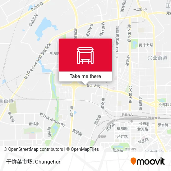 干鲜菜市场 map