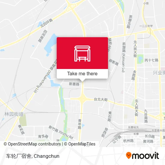 车轮厂宿舍 map