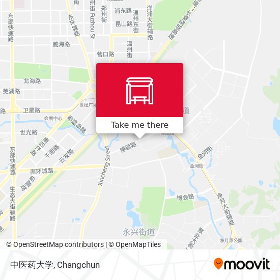 中医药大学 map