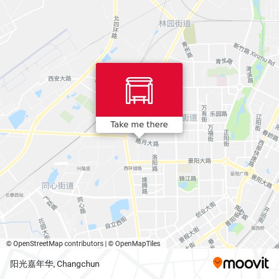 阳光嘉年华 map