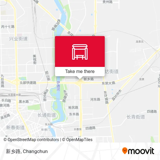 新乡路 map