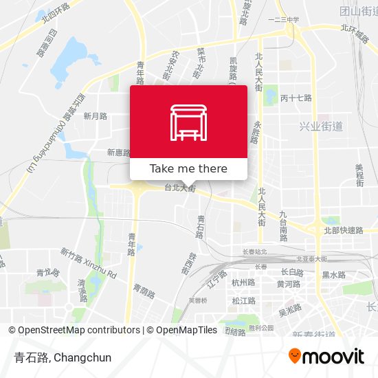 青石路 map