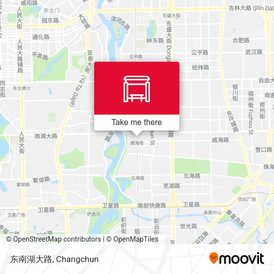 东南湖大路 map