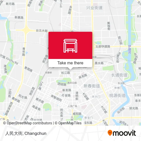 人民大街 map
