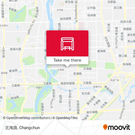 北海路 map
