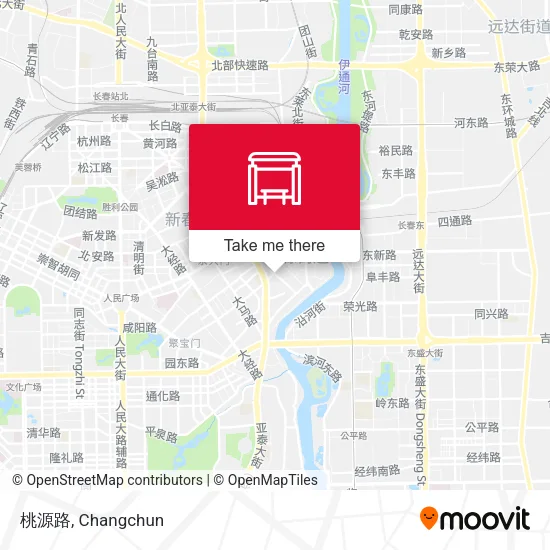 桃源路 map