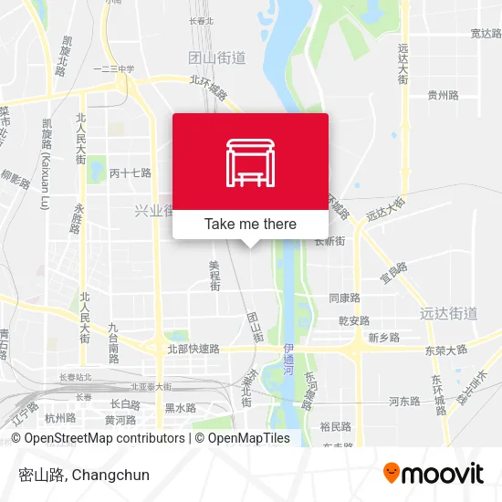 密山路 map