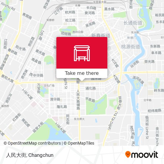 人民大街 map