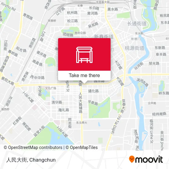 人民大街 map
