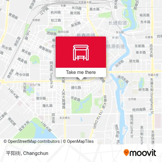 平阳街 map