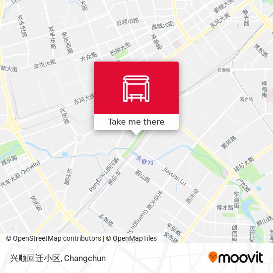兴顺回迁小区 map
