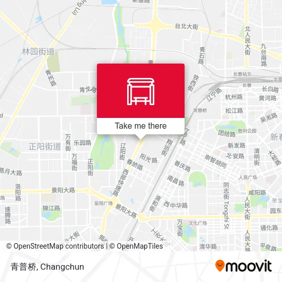 青普桥 map