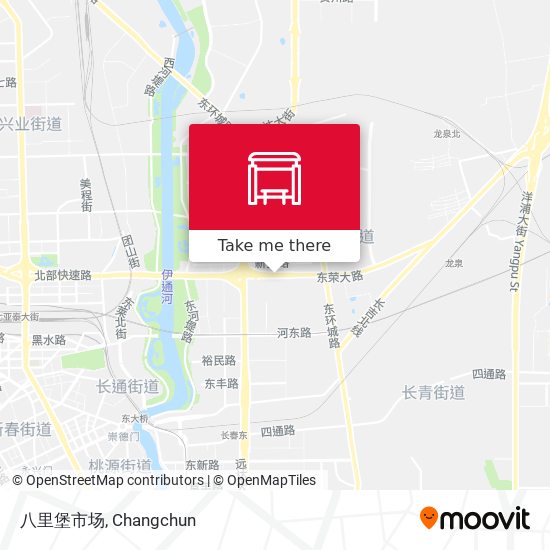 八里堡市场 map