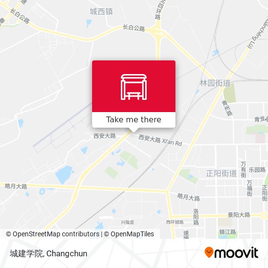 城建学院 map