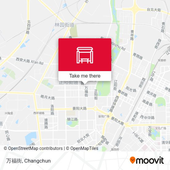 万福街 map