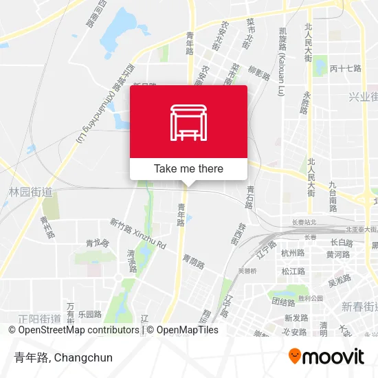 青年路 map