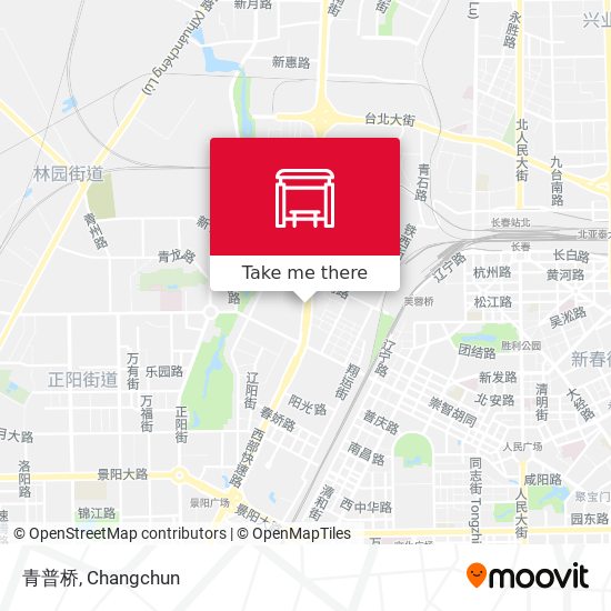 青普桥 map
