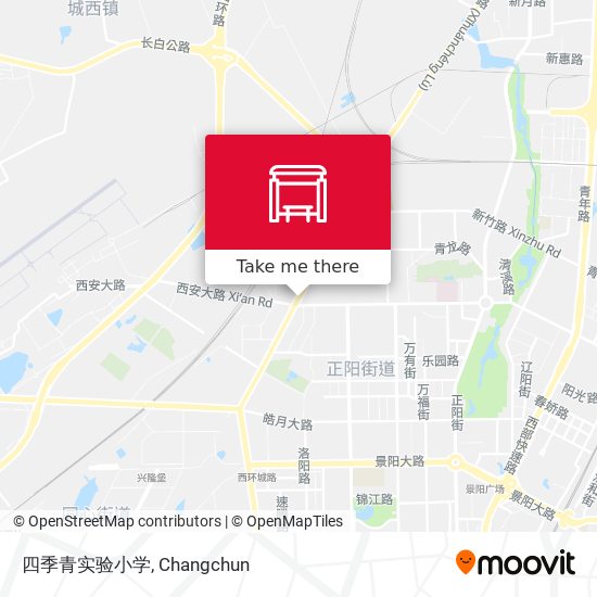 四季青实验小学 map