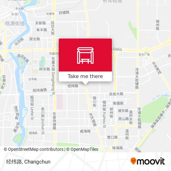 经纬路 map