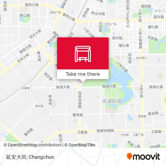 延安大街 map